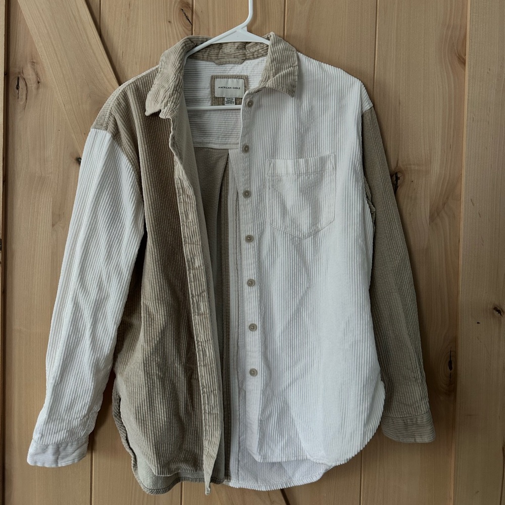 American eagle corduroy shacket